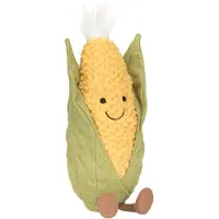 Jellycat Gosedjur - 27x8 cm - Amuseables Sockermajs - - One Size - Gosedjur