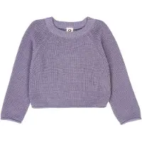 Müsli Tröja - Stickad - Lilac Dimma - - 5 år (110) - Tröja