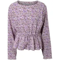 Hound Tröja - Plissé - Flower Print - - 18 år (188) - Tröja