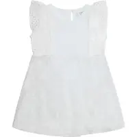 Hust and Claire Klänningsbody k/ä - Christ's - White m. Broderi - - 74 - Body K/Ä