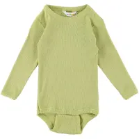 Joha Body l/ä - Rib - Dammgrön - - 90 - Body L/Ä