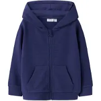 Name it Hoodie - m. Dragkedja - NmfNiba - Ritning - - 5 år (110) - Hoodie