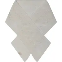 MP Halsduk - Stickad - Ull - Helsingfors Small - Beige Melange - - One Size - Halsduk