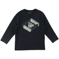 Emporio Armani Tröja - Blue Marinblå m. Tryck - - 10 år (140) - Tröja
