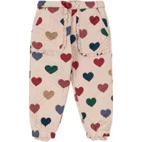 Konges Sløjd Termobyxor m. Fleece - Frill - Bon Coeur Coloré - - 3 år (98) - Termokläder