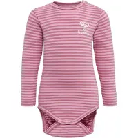 Hummel Body l/ä - HmlMulle - Heather Rose - - 74 - Body L/Ä