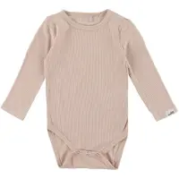 Sofie Schnoor Body l/ä - Rib - DicteSB - Light Rose - - 62 - Body L/Ä