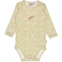 Wheat x Rodinia Body l/ä - Begränsad - Akvarell Gräsmark - - 1½ år (86) - Body L/Ä