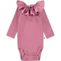 Molo Body l/ä - Rib - Faye - Fox Glove - - 2 år (92) - Body L/Ä