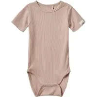 Sofie Schnoor Body k/ä - Rib - Light Rose - - 56 - Body K/Ä
