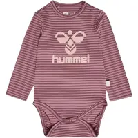Hummel Body l/ä - hmlMulle - Rose Brown - - 74 - Body L/Ä