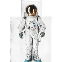 Snurk Sängkläder - Vuxen - Astronaut - - One Size - Sängkläder - Voxen