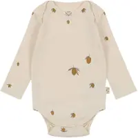 Konges Sløjd Body l/ä - Lemon - - 3 år (98) - Body L/Ä
