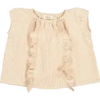 MarMar Topp - Twilla - Dijon Stripe - - 68 - Linne