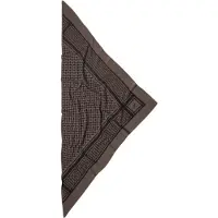 Lala Berlin Halsduk - 162x85 - Triangle Trinity M - Elephant - - One Size - Halsduk