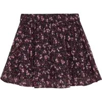 Creamie Kjol - Flower Dobby - Svart - - 1½ år (86) - Kjol