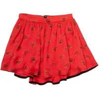 Kenzo Kjol - Exclusive Edition - Bright Red/Svart m. Kenzos D - - 10 år (140) - Kjol
