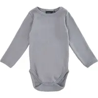 Sofie Schnoor Body l/ä - Stone Blue - - 62 - Body L/Ä