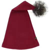 Minymo Tomtemössa - Fleece - Röd - - 50 cm - Tomtemössa