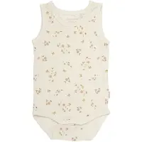 Minymo Body u/ä - Bambu - Beslöjad Rose Flower - - 56 - Body U/Ä