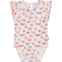 Hust and Claire Body u/ä - Bri - Ivory m. Fjärilar - - 56 - Body U/Ä