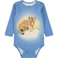 Molo Body l/ä - Foss - Tigerunge - - 1 år (80) - Body L/Ä
