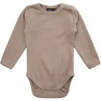Sofie Schnoor Body l/ä - Warm Grey - - 2 år (92) - Body L/Ä