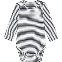 Fixoni Body l/ä - Rib - Vintage Indigo - - 2 år (92) - Body L/Ä