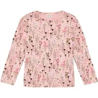 Minymo Tröja - Rib - Silver Rosa - - 5 år (110) - Tröja