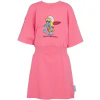 Emporio Armani Klänning - Rosa m. Smurf Fin - - 6 år (116) - Klänning