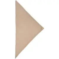 Lala Berlin Halsduk - 162x85 - Triangle Solid Logo M - Dune Bei - - One Size - Halsduk