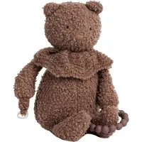 Smallstuff Aktivitet Gosedjur - Ull - 35 cm - Rose Brown - - One Size - Gosedjur