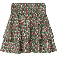 Zadig & Voltaire Kjol - Lime m. Blommor - - 10 år (140) - Kjol