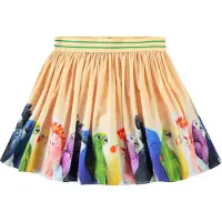 Molo Kjol - Brenda - Rainbow Parrots - - 7-8 år (122-128) - Kjol