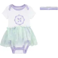 Nike Gåvoset - Hårband/Body k/ä - Vit/Lila/Lime - - 6-12 mån - Body K/Ä