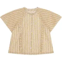 Zadig & Voltaire Topp - Gold Yellow m. Mönster - - 12 år (152) - Linne