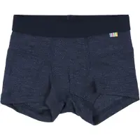 Joha Boxershorts - Ull/Silke - Marinblå - - 140 - Boxershorts