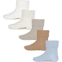 Wheat Strumpor - 5-pack - Gåvoset - Evig - Blue - - 19/21 - Strumpor
