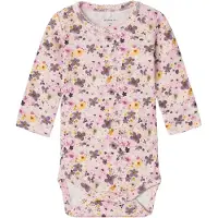 Name it Body l/ä - NbfLosa - Festivalblomning - - 50 - Body L/Ä
