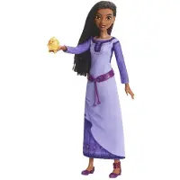 Disney Wish Docka - 29 cm - Singing Asha m. Ljud/Musik - Wish - One Size - Docka