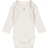 Fanga Fontana Body l/ä - Fio - Te Stripe/Grå Dawn - - 6 mån - Body L/Ä