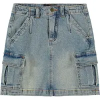 Molo Kjol - Belli - Vintage Denim - - 9-10 år (134-140) - Kjol