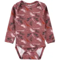 Smallstuff Body l/ä - Safari - Hallon - - 68 - Body L/Ä
