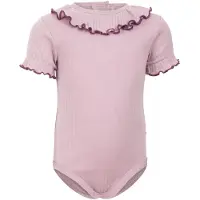 Minimalisma Body k/ä - Rib - Nynnande - Lilac - - 68 - Body K/Ä