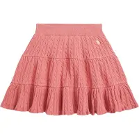 Ralph Lauren Kjol - Stickad - Desert Rose - - 4 år (104) - Kjol