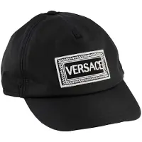Versace Young Keps - Svart m. Logo - - 8 år (128) - Keps