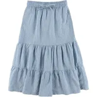Sofie Schnoor Kjol - Vivisy - Light Blue Stripe - - 12 år (152) - Kjol
