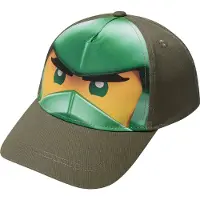 Lego Wear LEGO Ninjago Keps - LwAiko - Militärgrön m. Lloyd - - 50-52 cm - Keps