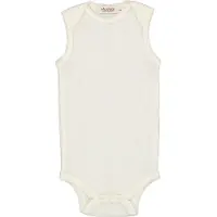 MarMar Body u/ä - Ull - Pointelle - Bini - Natural - - 1½ år (86) - Body U/Ä