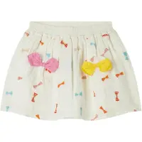 Stella McCartney Kids Kjol - Vit m. Slingor - - 5 år (110) - Kjol